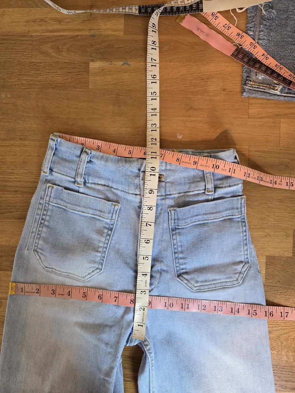 Maeve The Denim Colette Cropped Wide-Leg Jeans 24 Anthropologie - Picture 11 of 13